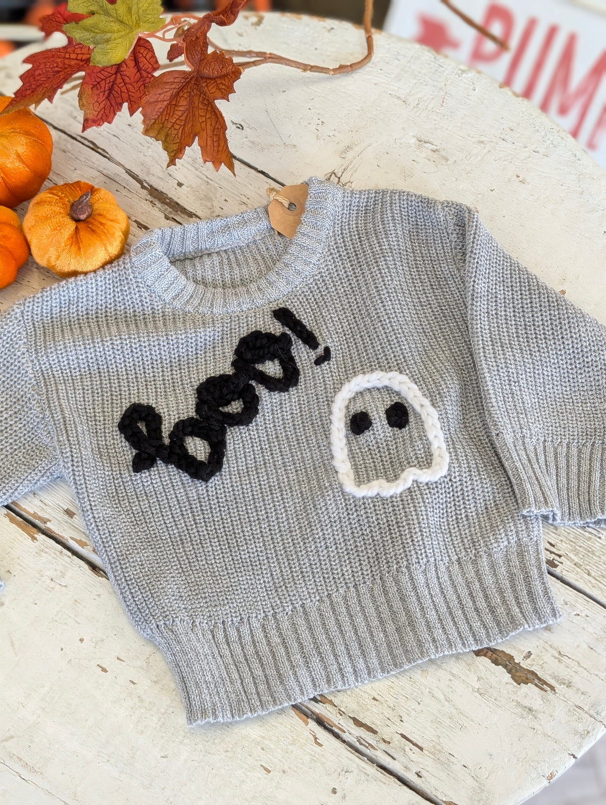BOO Sweater - 9-12 months