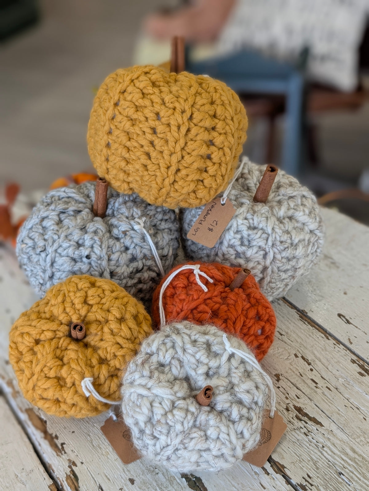 Crochet pumpkin