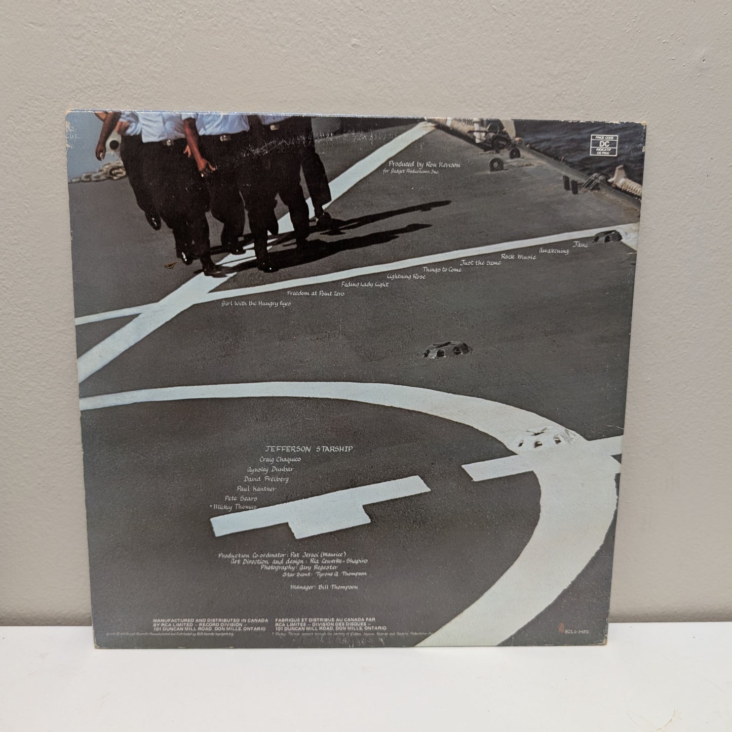 Jefferson Starship Freedom At Point Zero LP