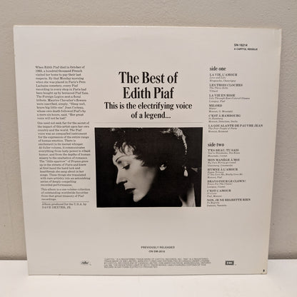 The Best of Edith Piaf LP