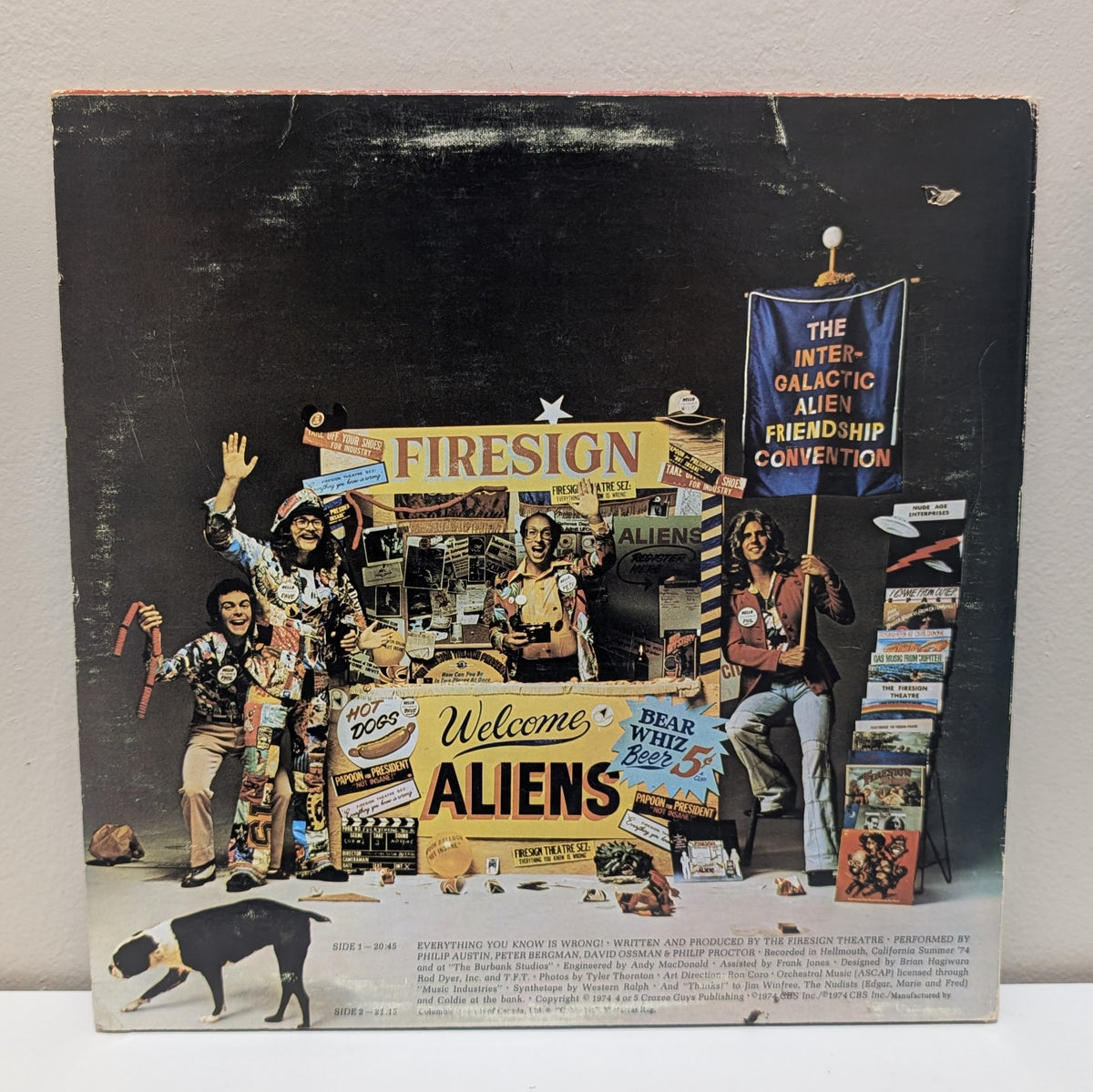 Firesign Theatre Sez: Everything You Know Is Wrong LP
