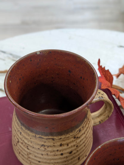Vintage pottery mug