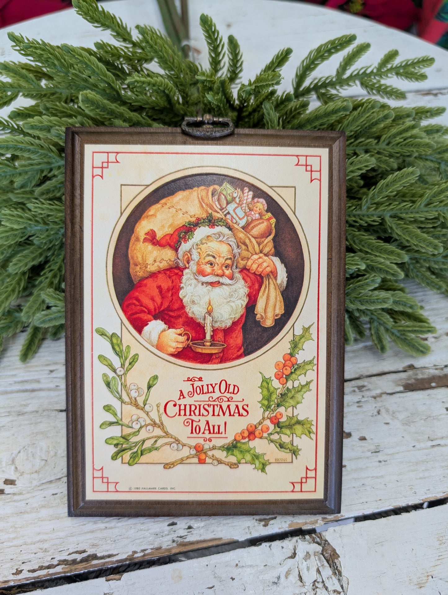 Small Christmas plaque