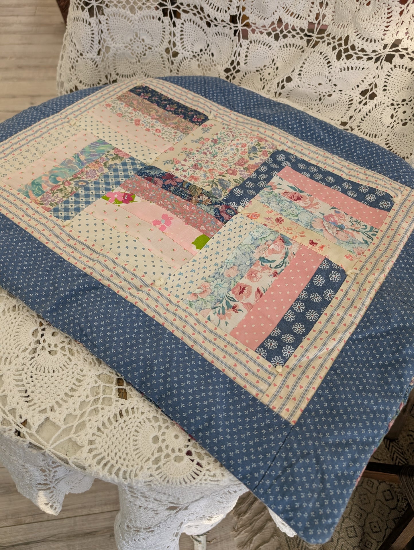 Quilted pillowcase cover