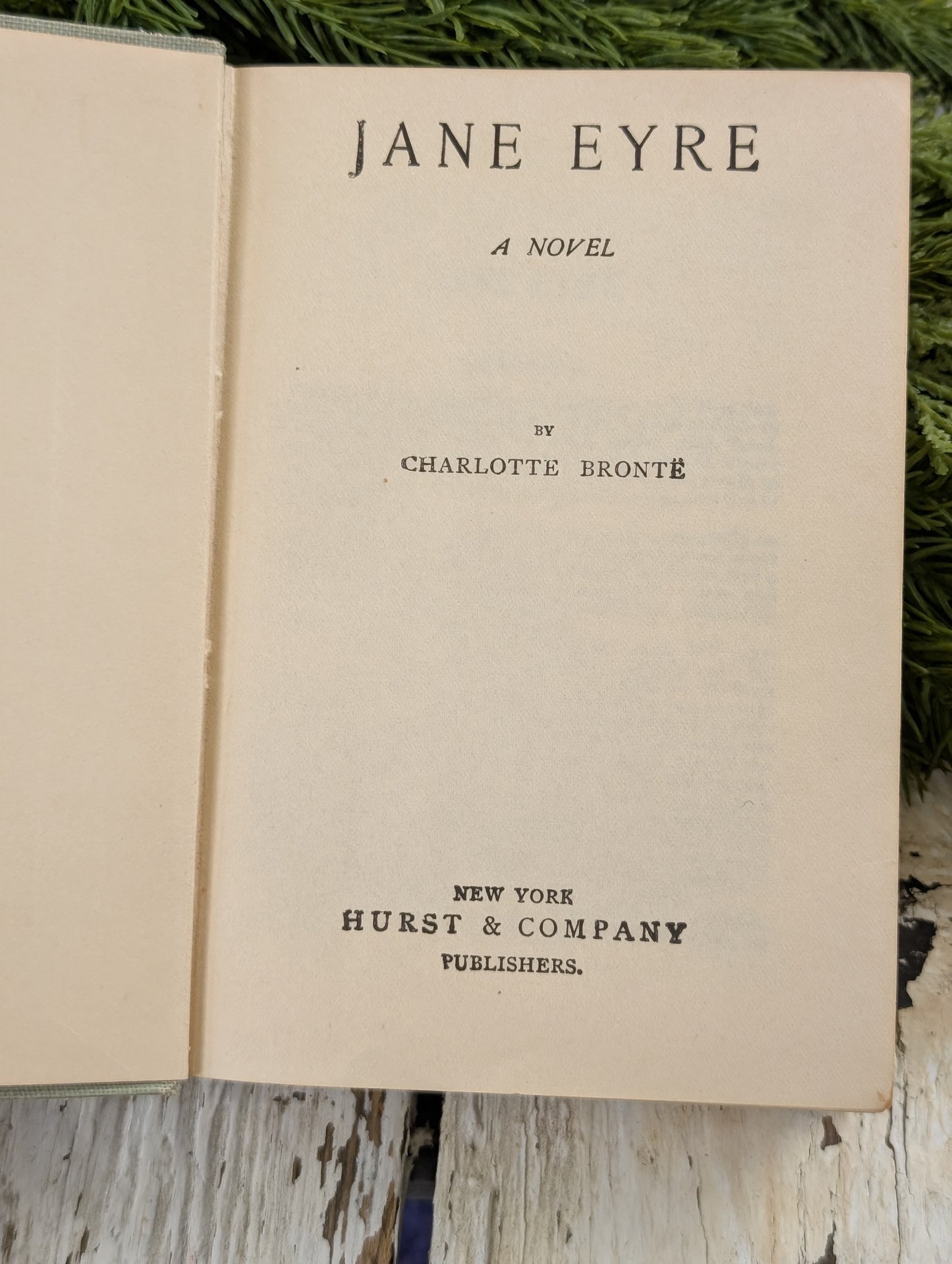 Jane Eyre antique book