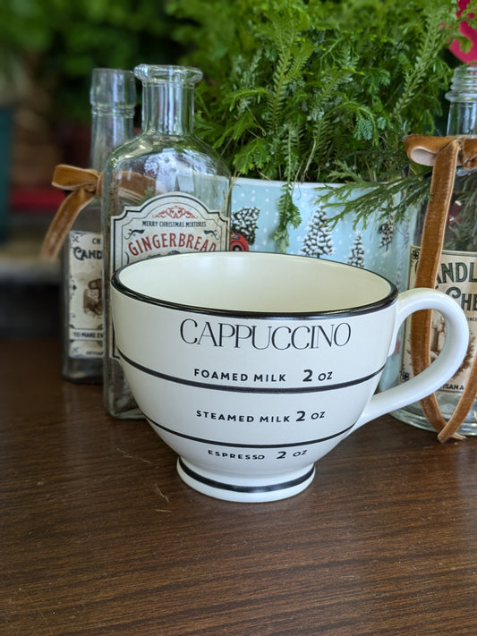 Cappuccino mug - indigo