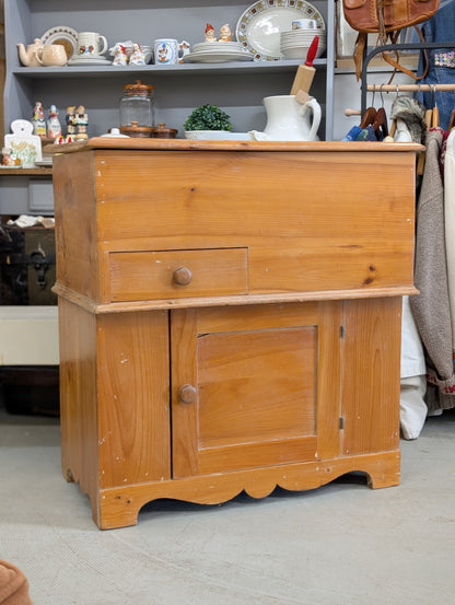 Antique Pine Dry Sink