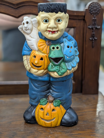 Frankenstein tealight holder