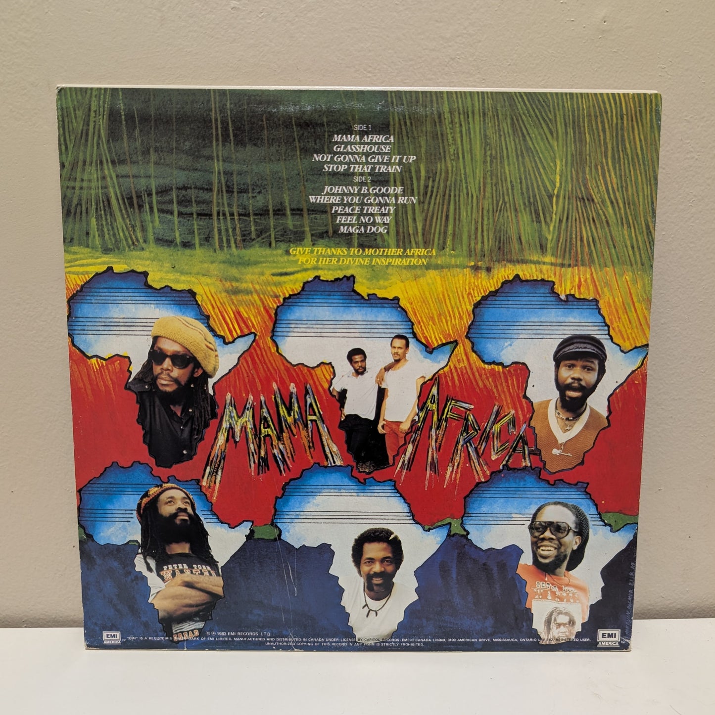 Peter Tosh Mama Africa LP