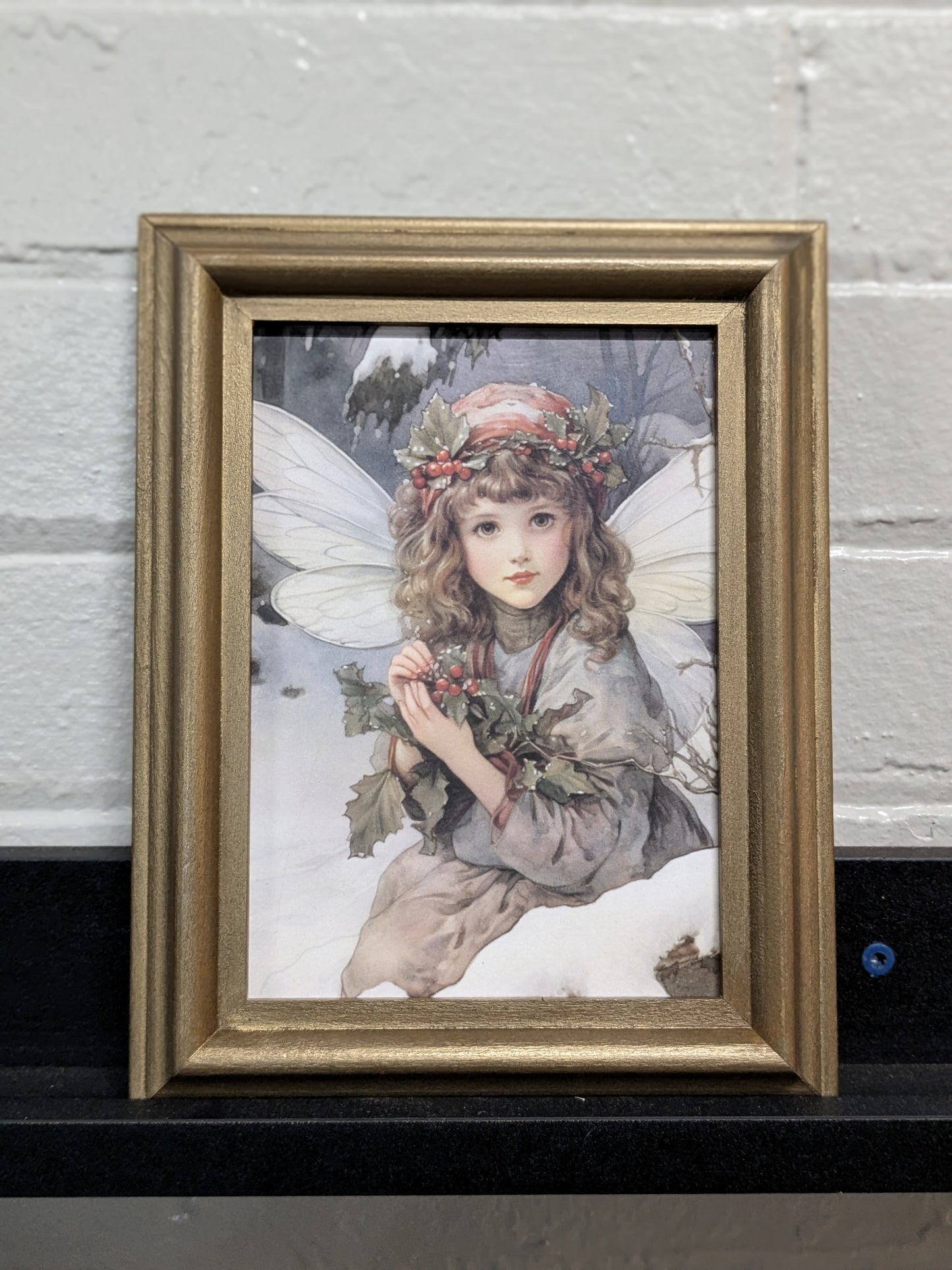 Holiday fairy print