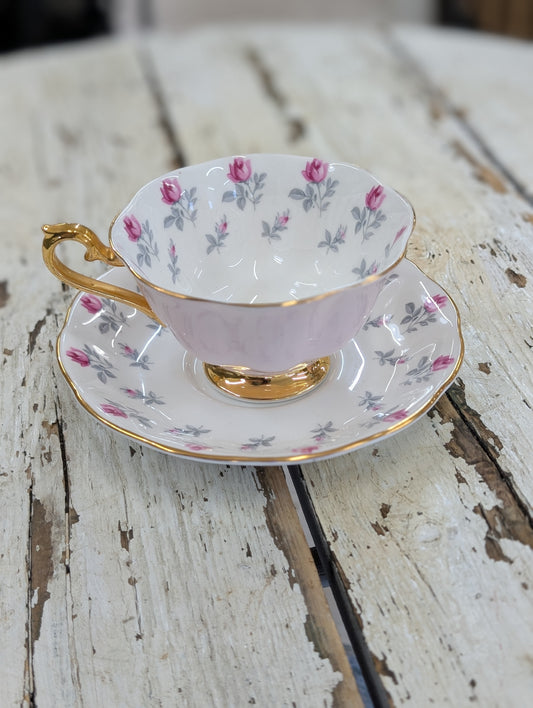 Royal Albert Pink and gold