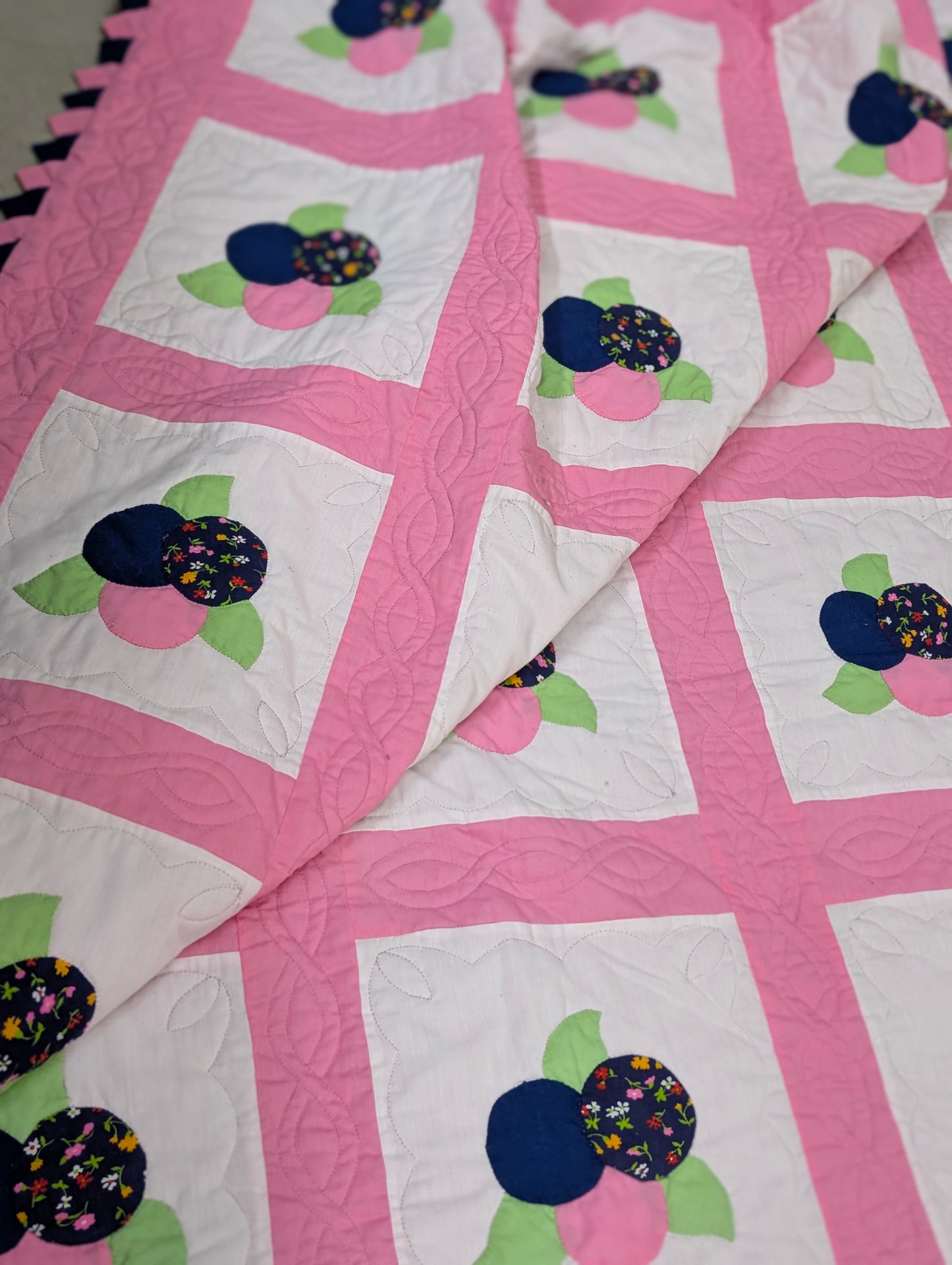 Pink quilt