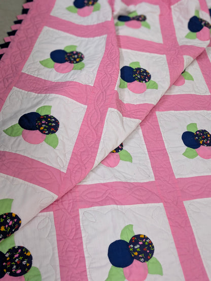 Pink quilt