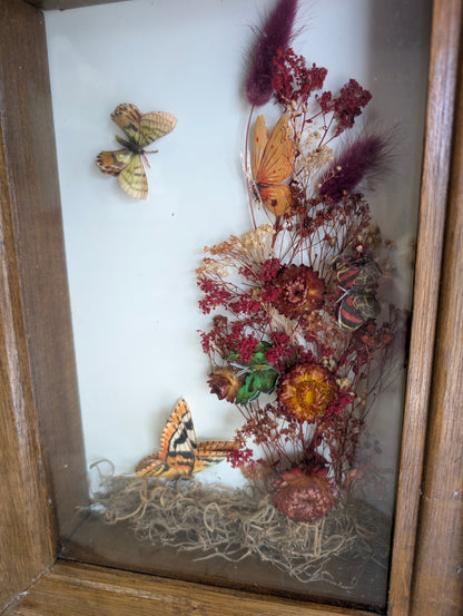 Dried flower art