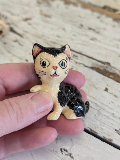 Set of three cats mini