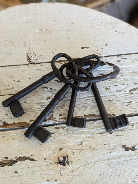 Wrought iron large keys
