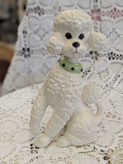 Set of ceramic poodles