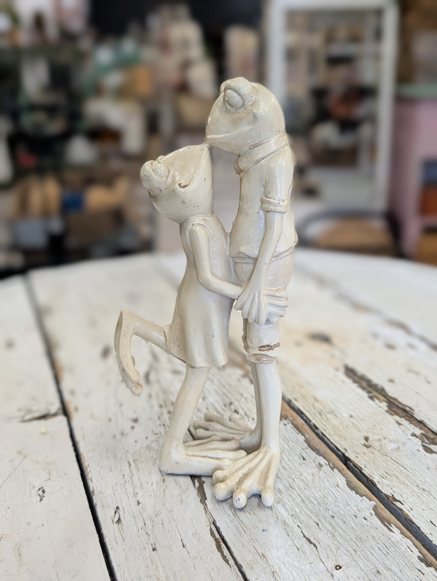 Kissing frogs