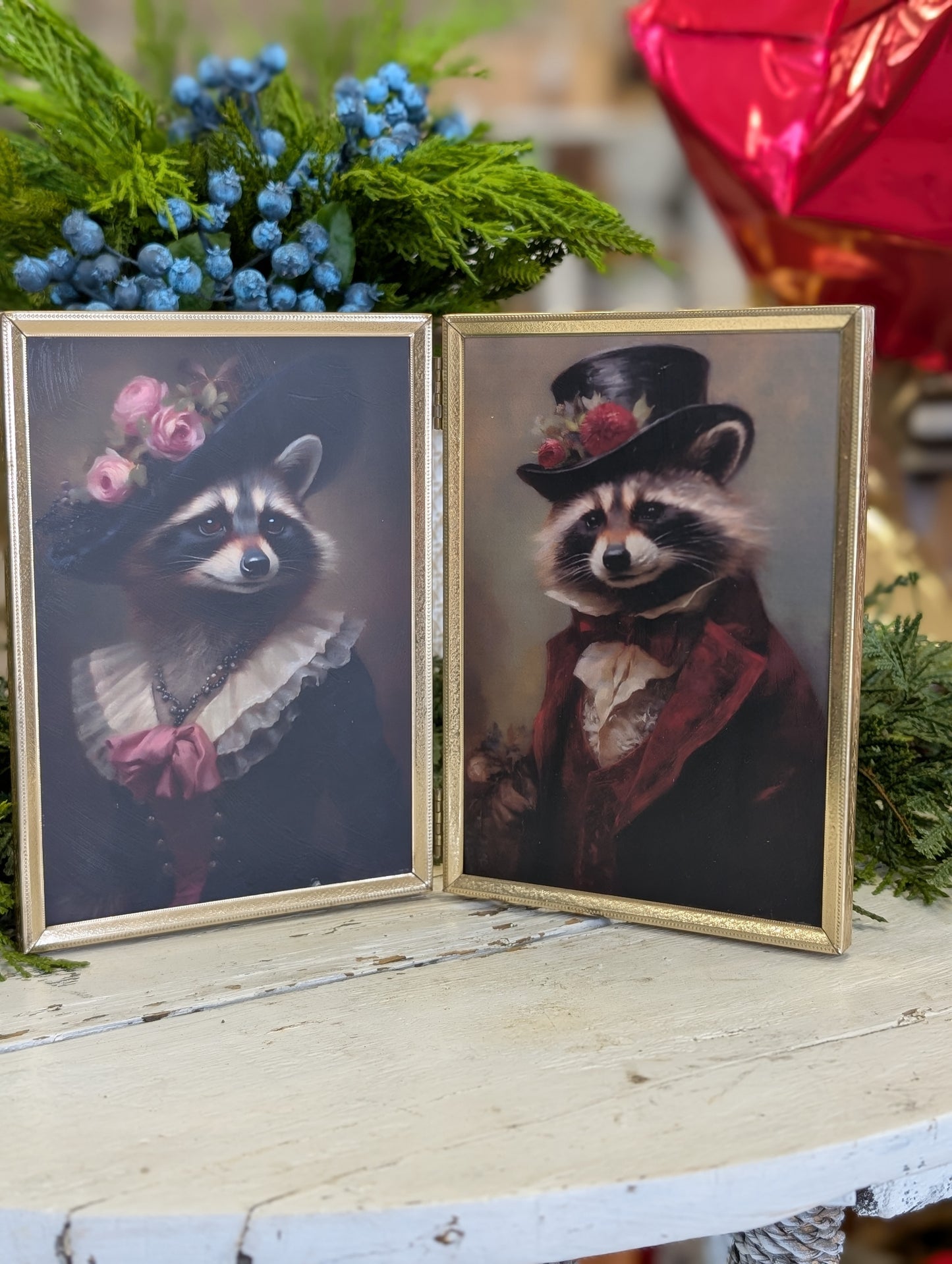 Mr. And Mrs Raccoon  bifold