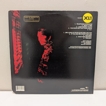 Pete Shelley XL1 LP