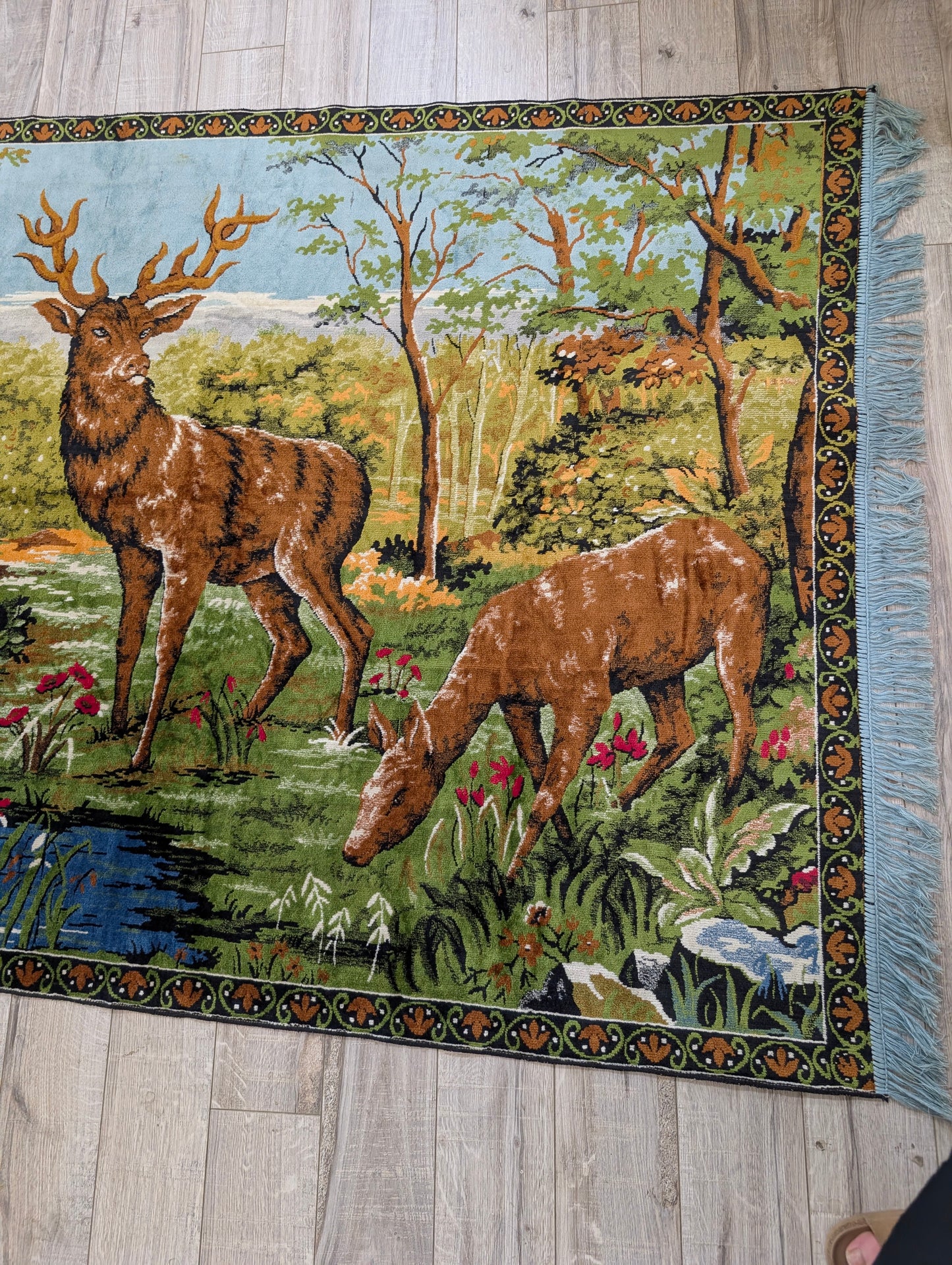 Deer wall tapastry