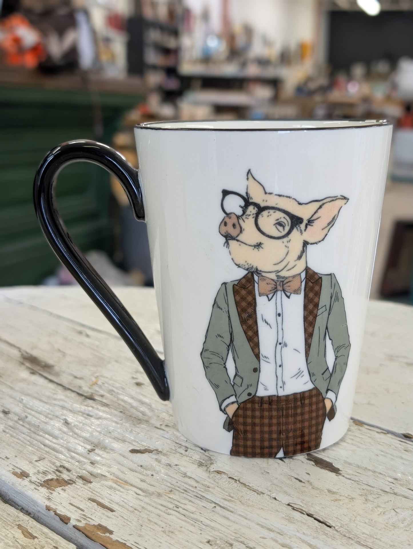 Dapper Pig Mug