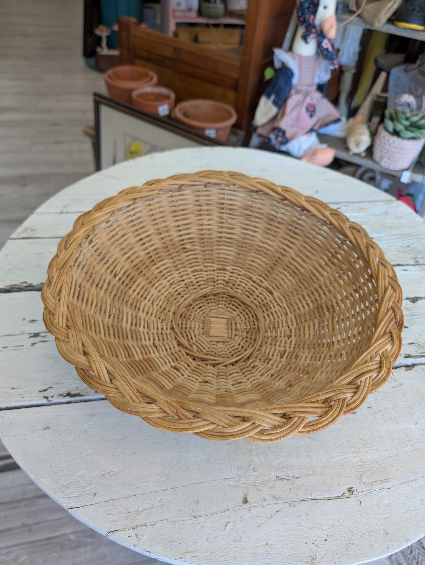 Whicker basket