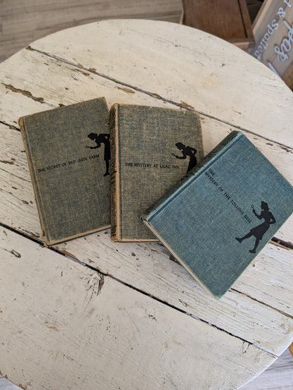 Set of three Nancy Drew books