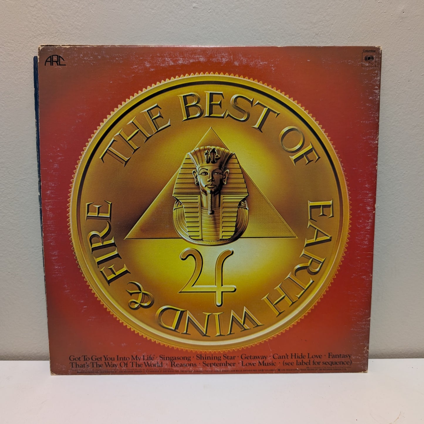 The Best Of Earth Wind & Fire Vol 1 LP
