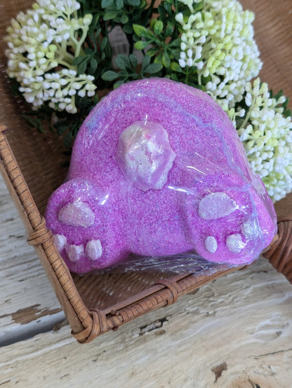 Bunny butt bathbomb