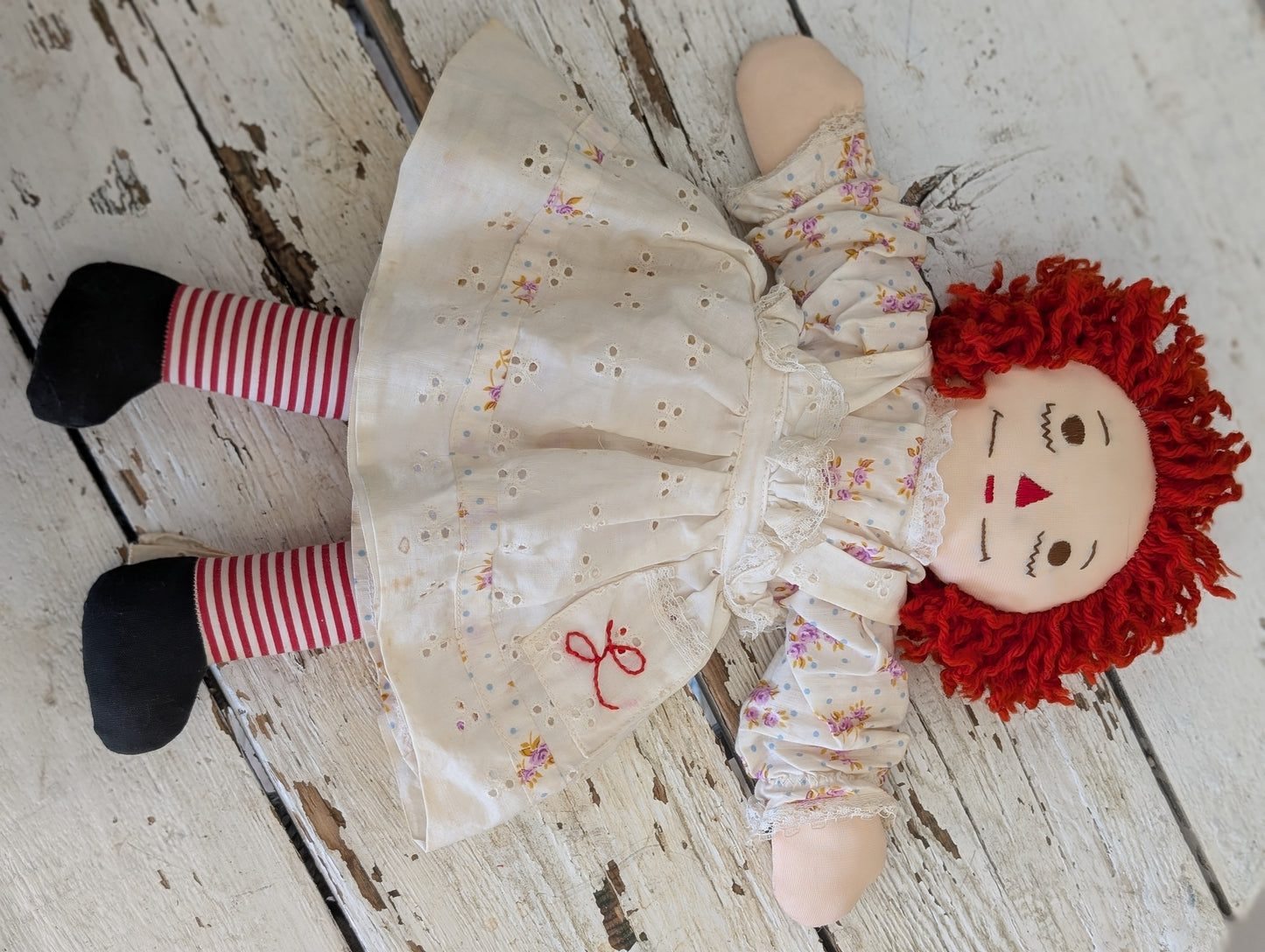 Handmade raggedy Anne