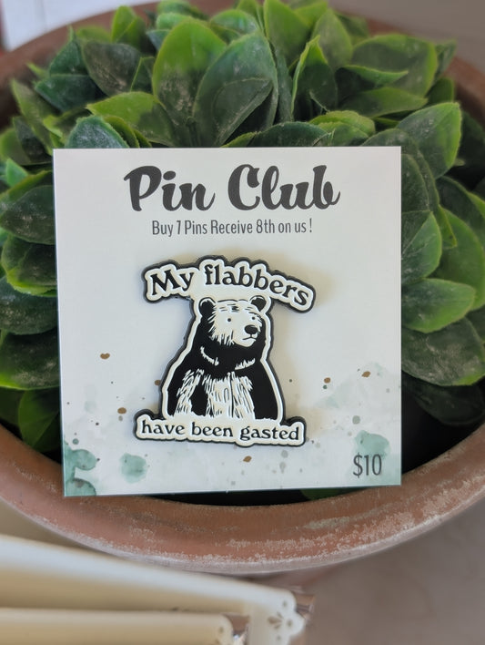 Ghasted bear Pin