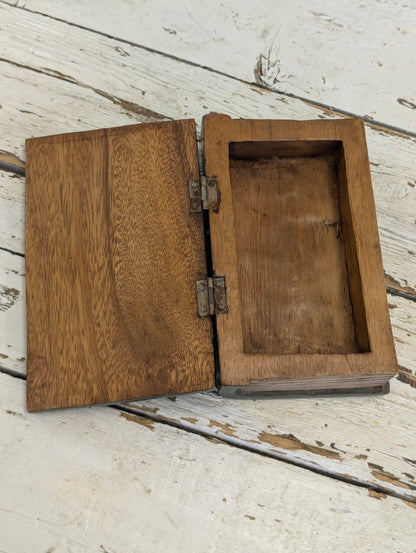 Wooden box book