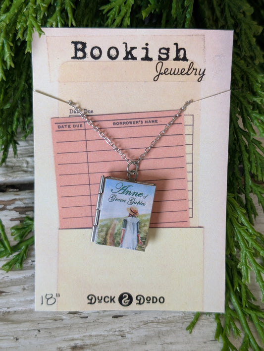 Bookish Jewelry - Anne Of Green Gables Locket