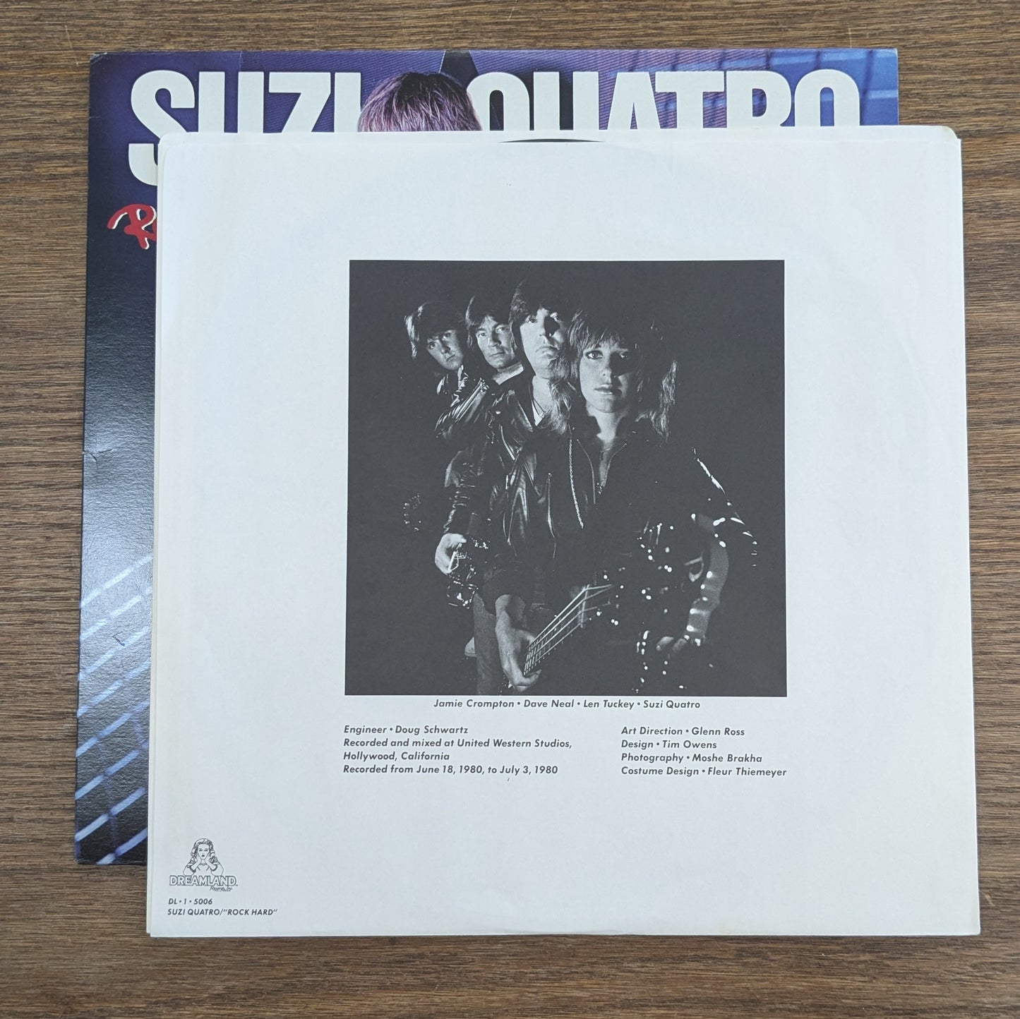 Suzi Quatro Rock Hard LP