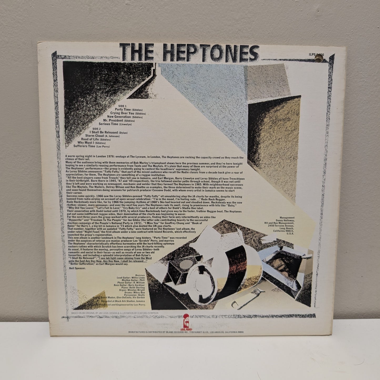 The Heptones Party Time LP