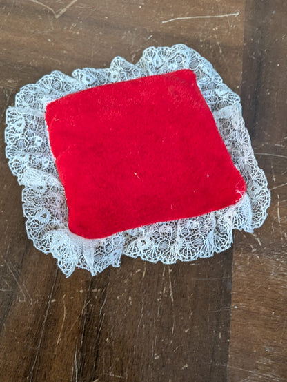Miniature strawberry pillow