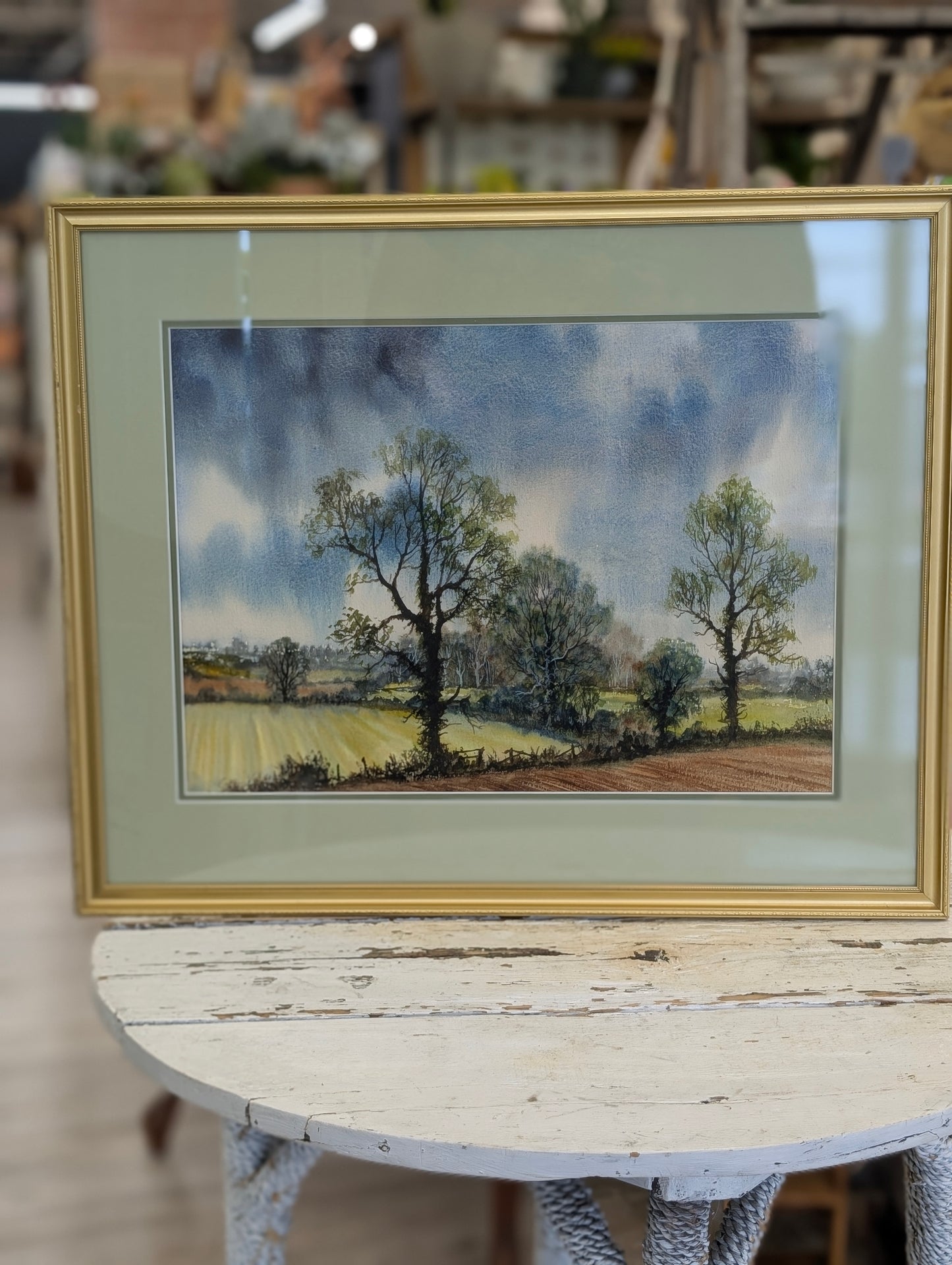 Colin Vokes blue sky painting