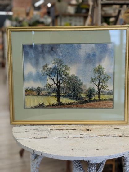Colin Vokes blue sky painting