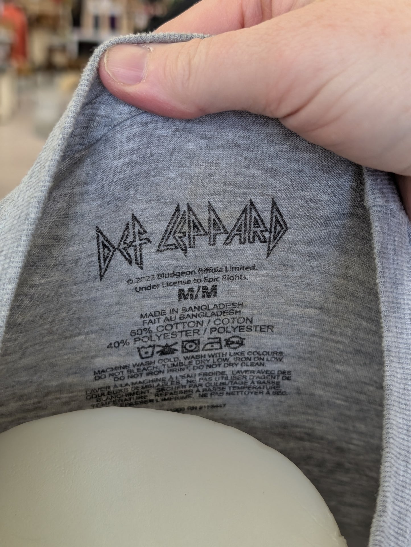 Def Leppard tee