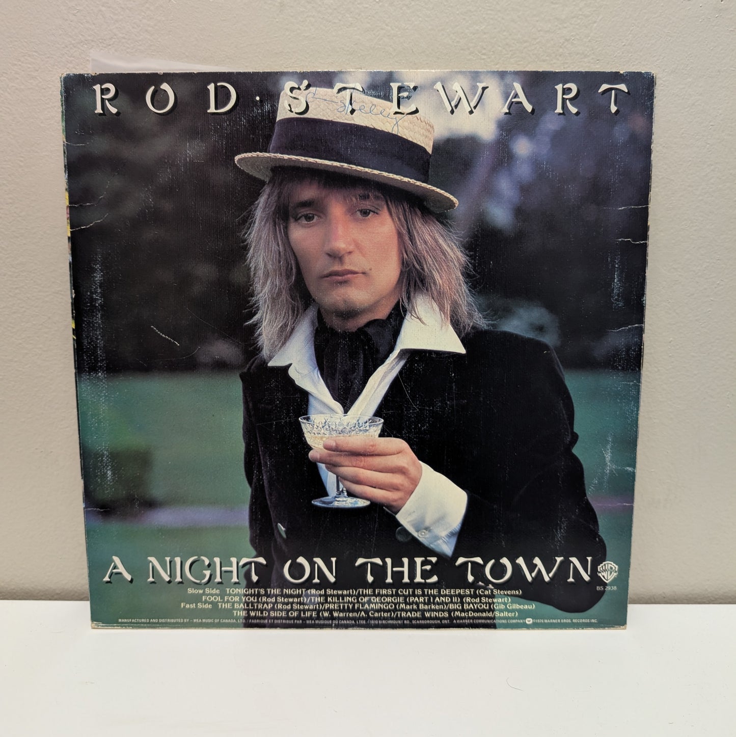 Rod Stewart A Night On The Town LP