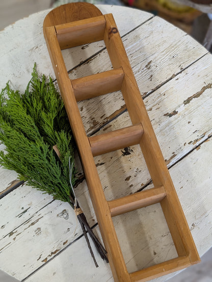 Wooden shelf
