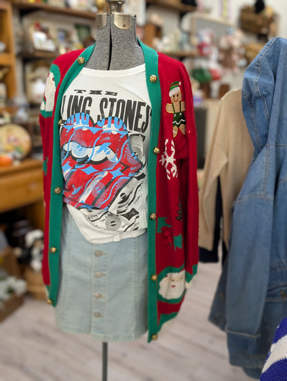 Festive cardigan large
