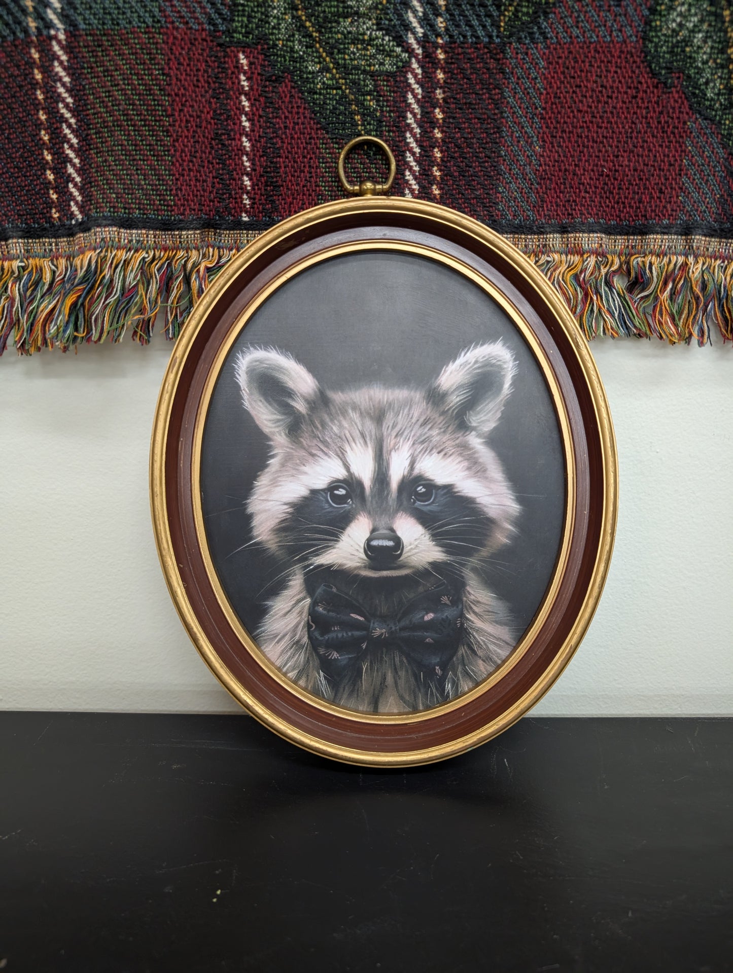 Baby Raccoon framed print