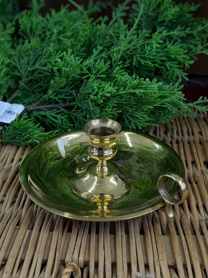 Brass candle stick holder