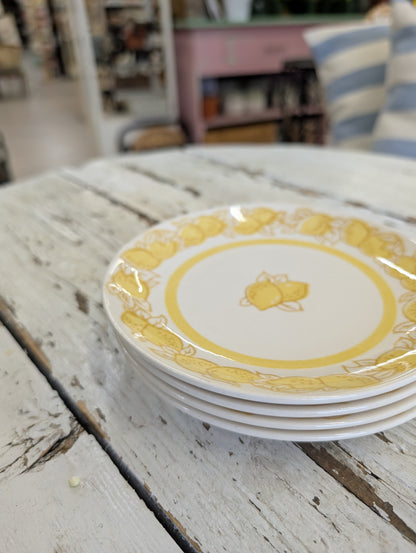 Lemon bread plates