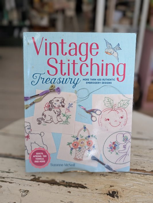 Vintage stitching book