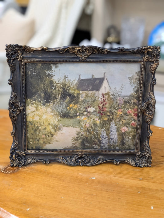Garden framed print 8x10