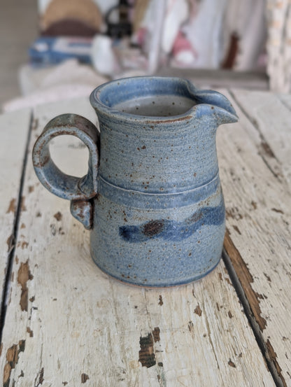 Pottery creamer