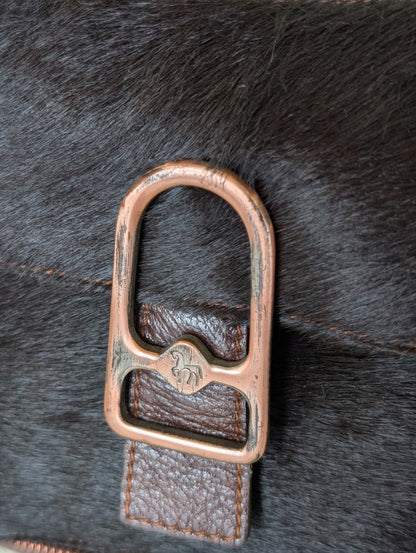 Petusco Brown Leather Handbag
